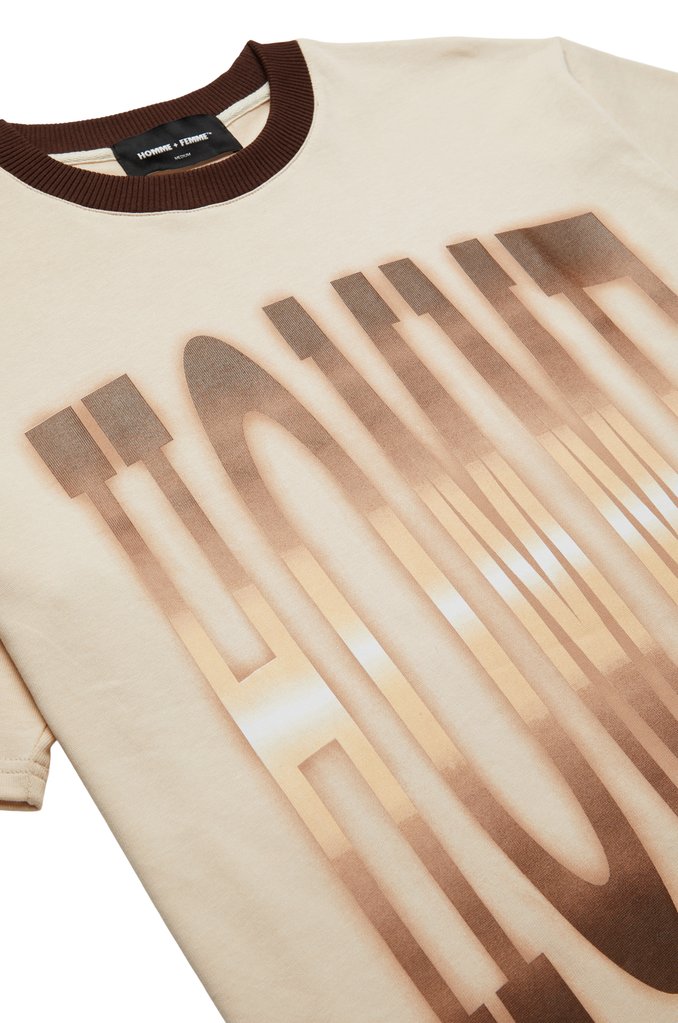 Twilight Tee Cream and Brown