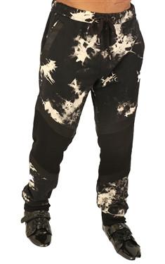 Kite Block Tie-Dye Pants in black and white – view 1 of 3
