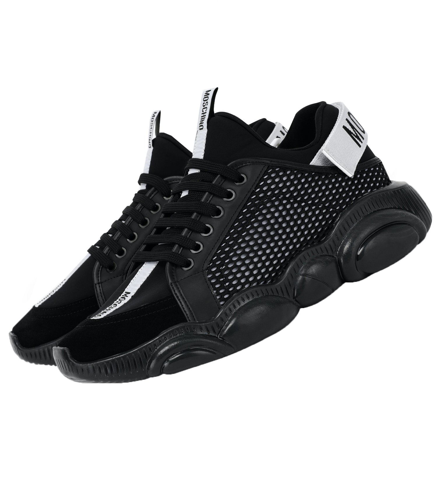 Moschino Sneakers - Black & White – view 1 of 3