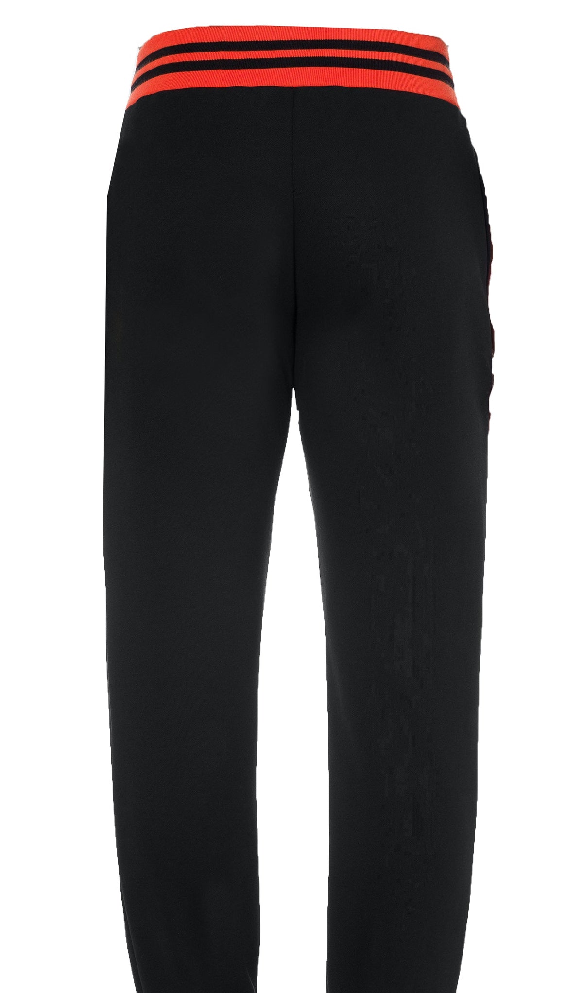 VARSITY TEDDY BEAR ORGANIC FLEECE JOGGING-BLACK