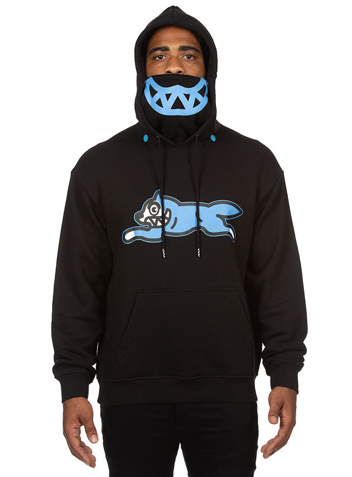 OVERLAP HOODIE - BLACK