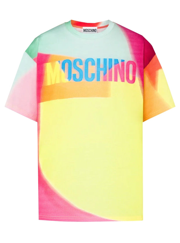 Moschino PROJECTION PRINT T-SHIRT - MULTICOLOR – view 1 of 3