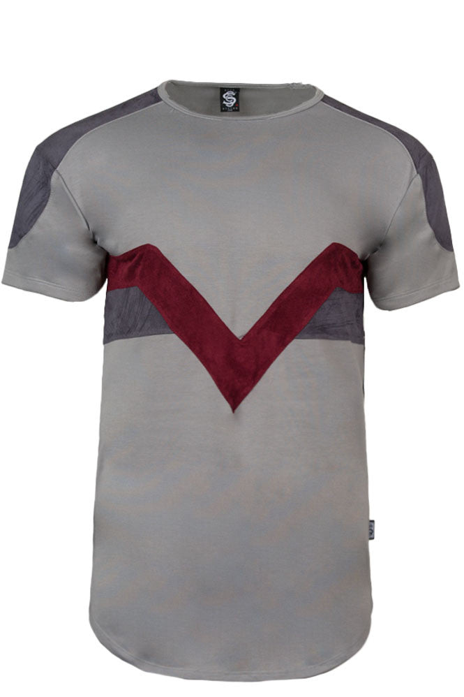 Star Status Club Money Extendo Tee in cool grey – view 1 of 2