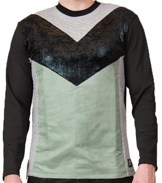 Star Status Club Long Sleeve (Black/Mint/Grey)