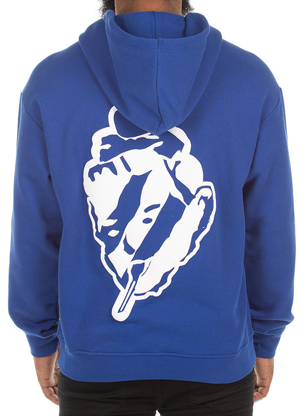 SPOON HOODIE-BLUE