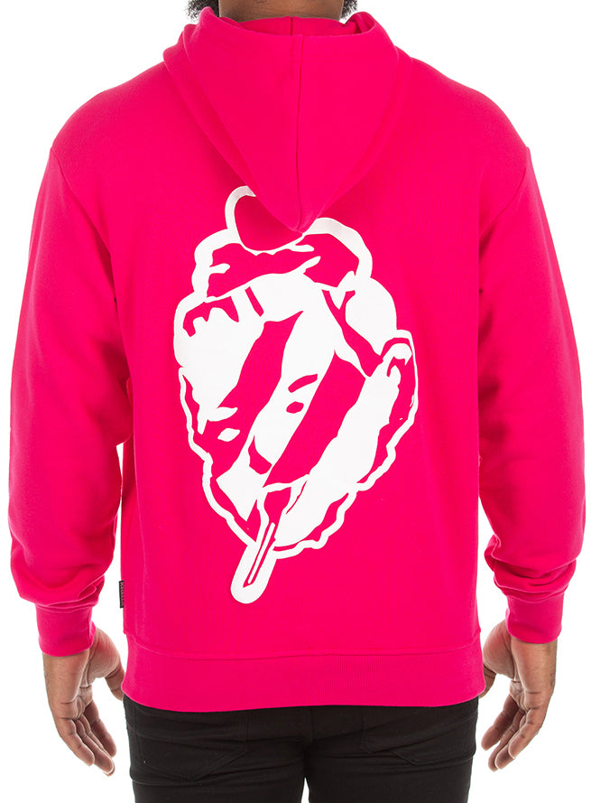 SPOON HOODIE-PINK