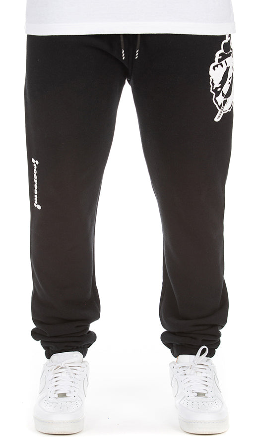 CHIEF SWEATPANTS-BLACK