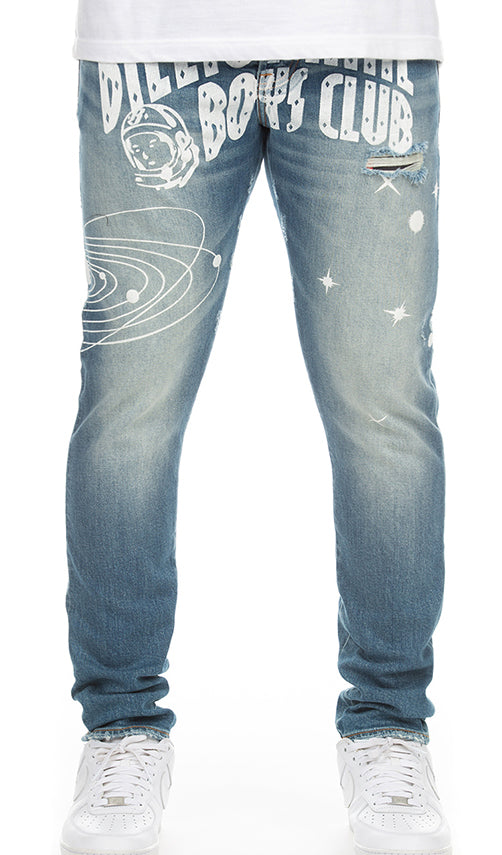 Billionaire Boys Club BB Glow Jean in blue – view 1 of 3
