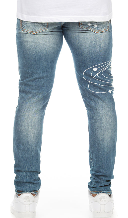 Billionaire Boys Club BB Glow Jean in blue – view 2 of 3