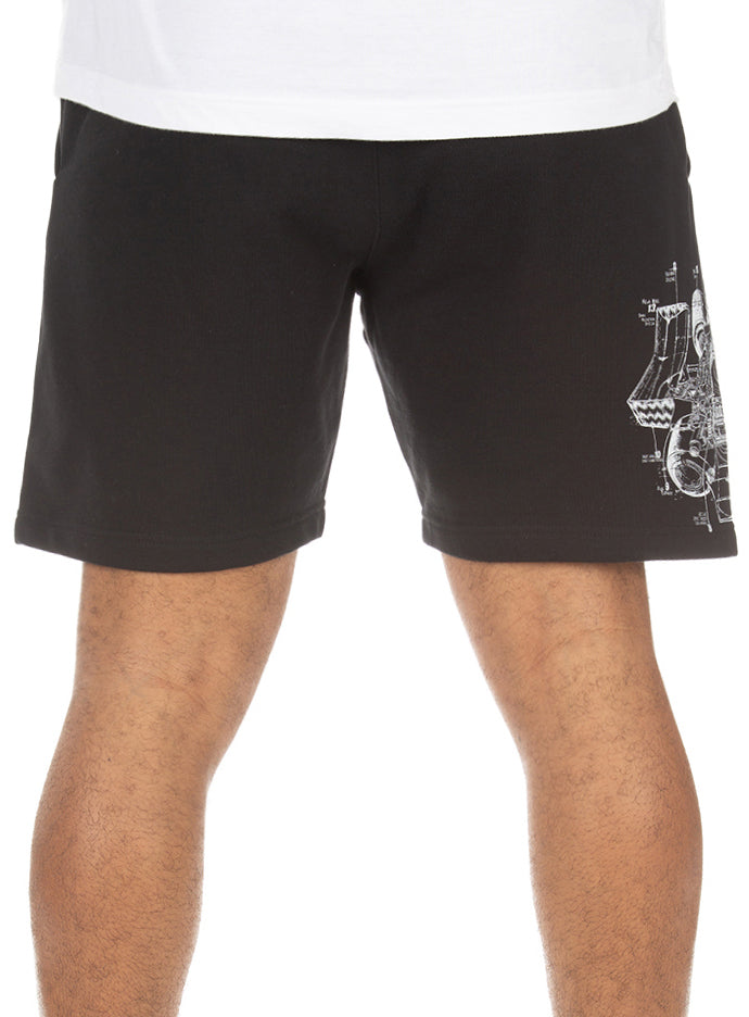 BB DIPSTICK SHORT - BLACK