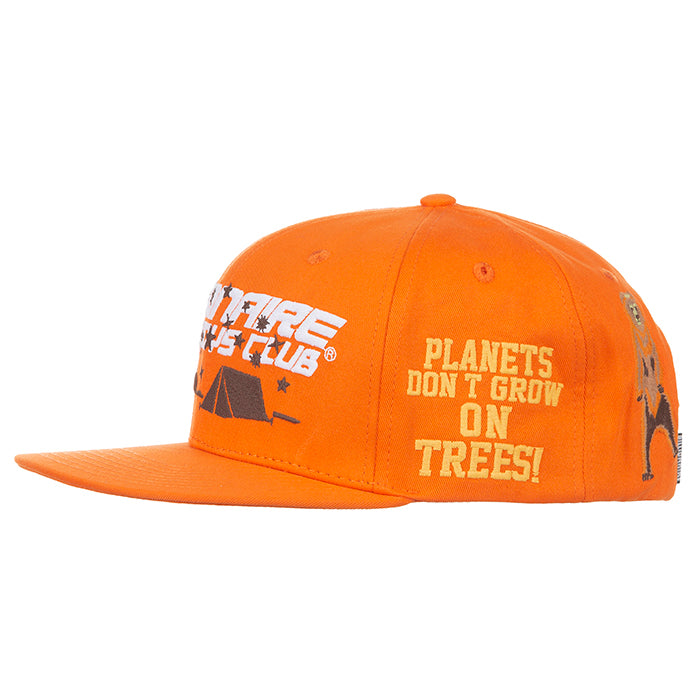 BB YELLOWSTONE SNAPBACK HAT - RED ORANGE