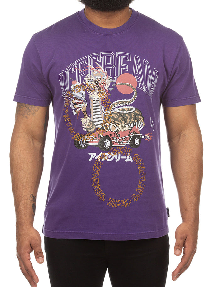 FAMILY REUNION SS KNIT TOP - PRISM VIOLET