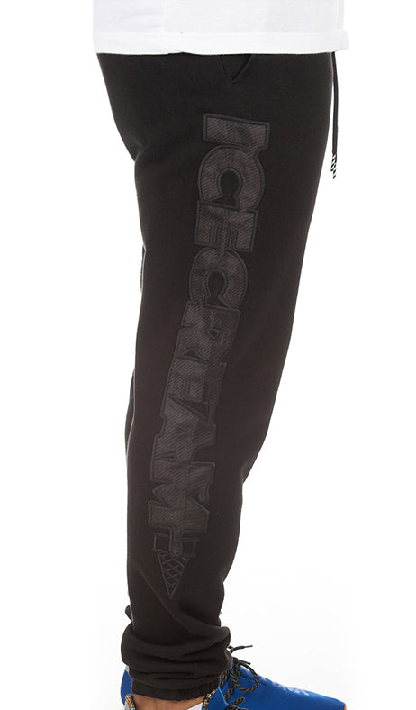 CONE SWEATPANTS - BLACK