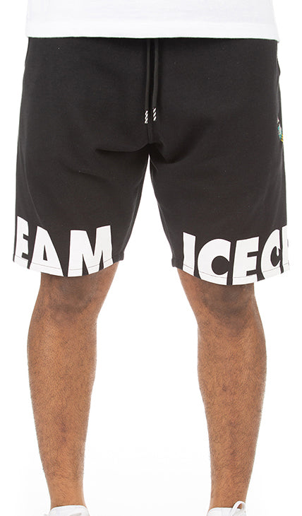 Icecream EDGE SHORTS - BLACK