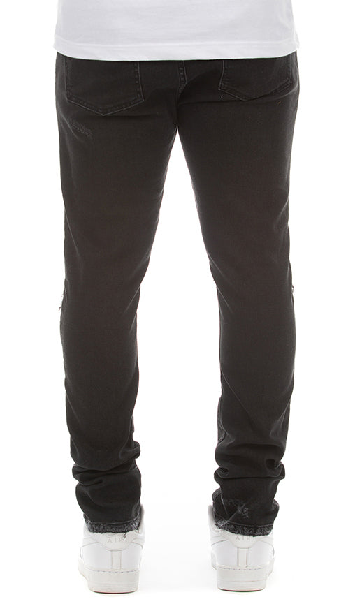 BLACK RUNNING DOG JEANS