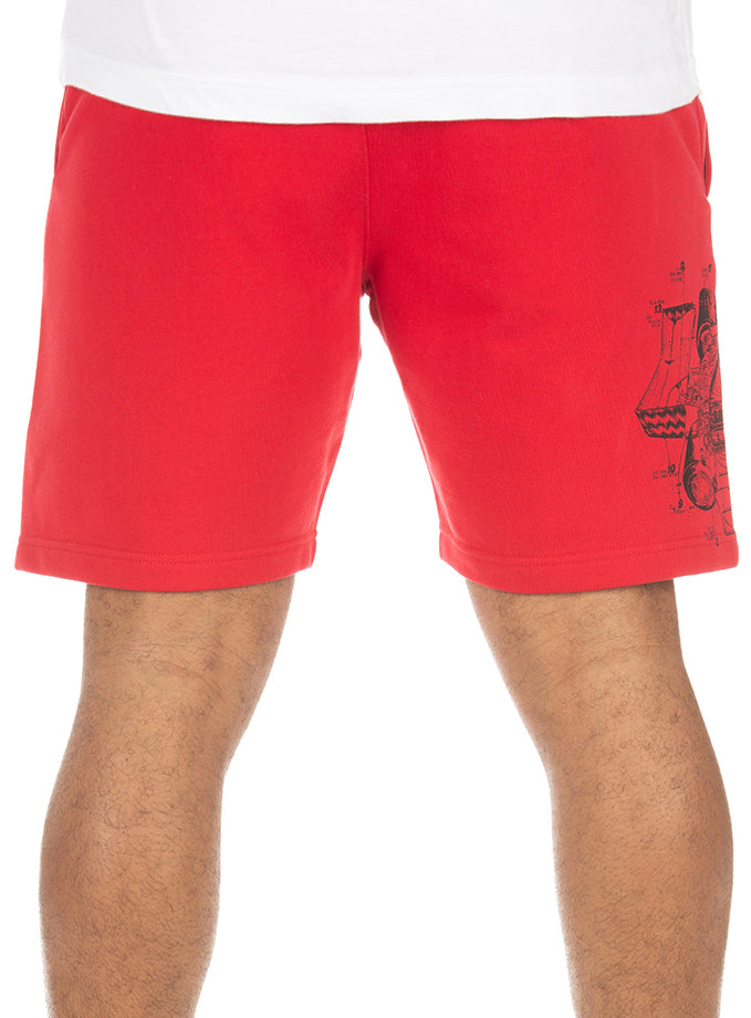 BB DIPSTICK SHORT - RED