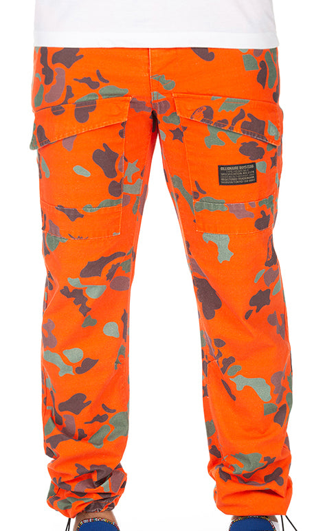 BB CAMPER PANTS - RED ORANGE