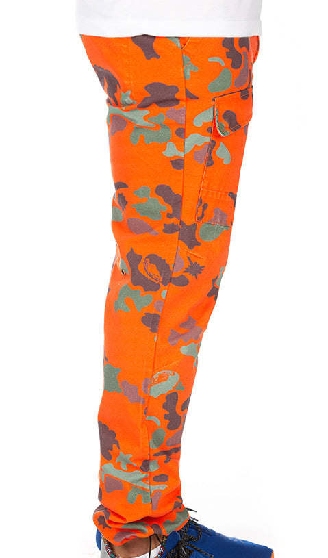 BB CAMPER PANTS - RED ORANGE
