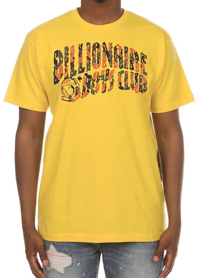 BB CAMO ARCH SS TEE - YELLOW