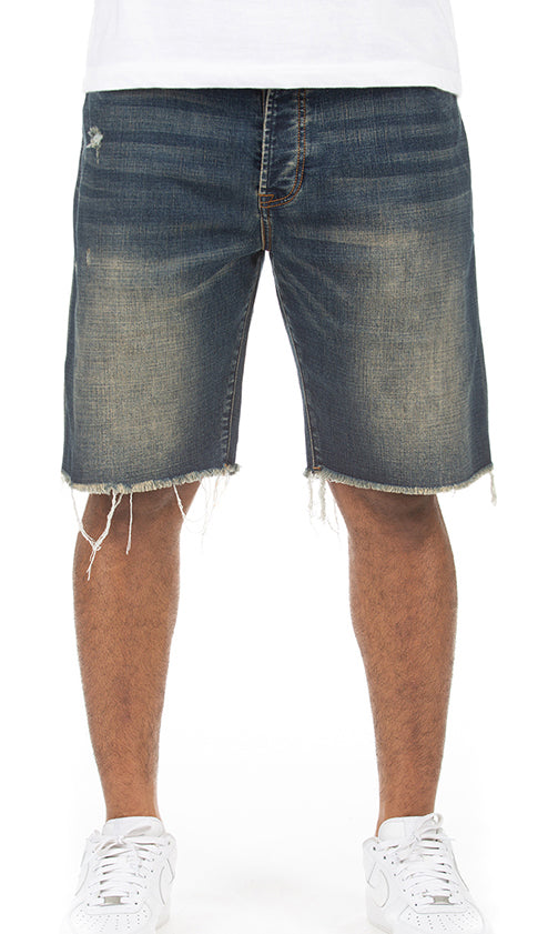 Billionaire Boys Club BB Particle Jean Short in blue – view 1 of 3
