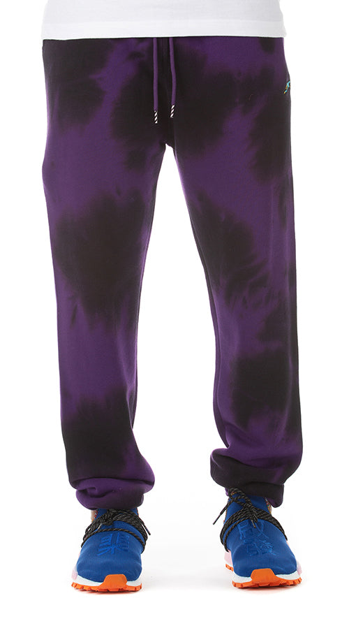 FADED SWEATPANTS-PURPLE