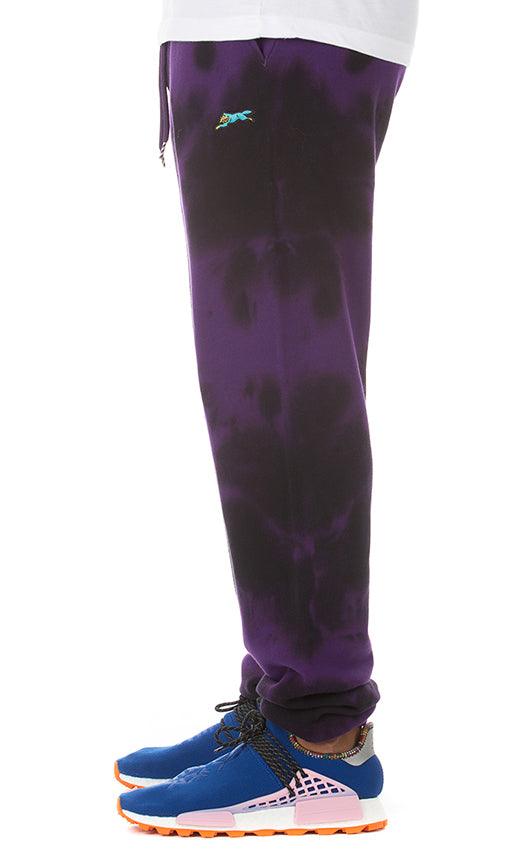 FADED SWEATPANTS-PURPLE