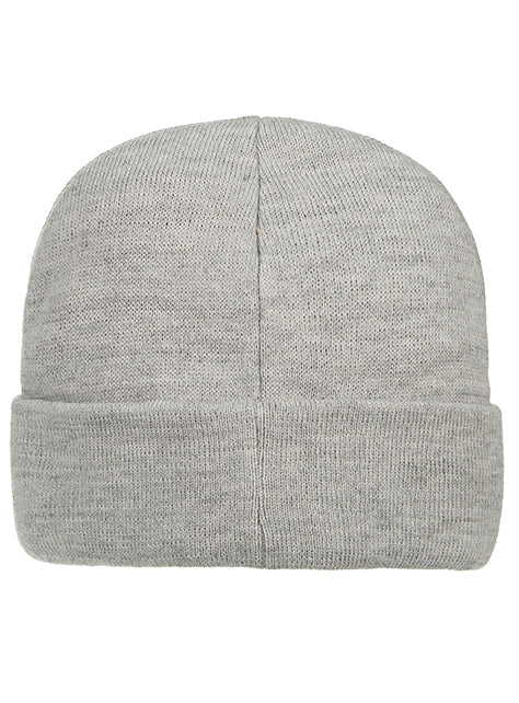 DOUBLE TIME KNIT HAT-GREY