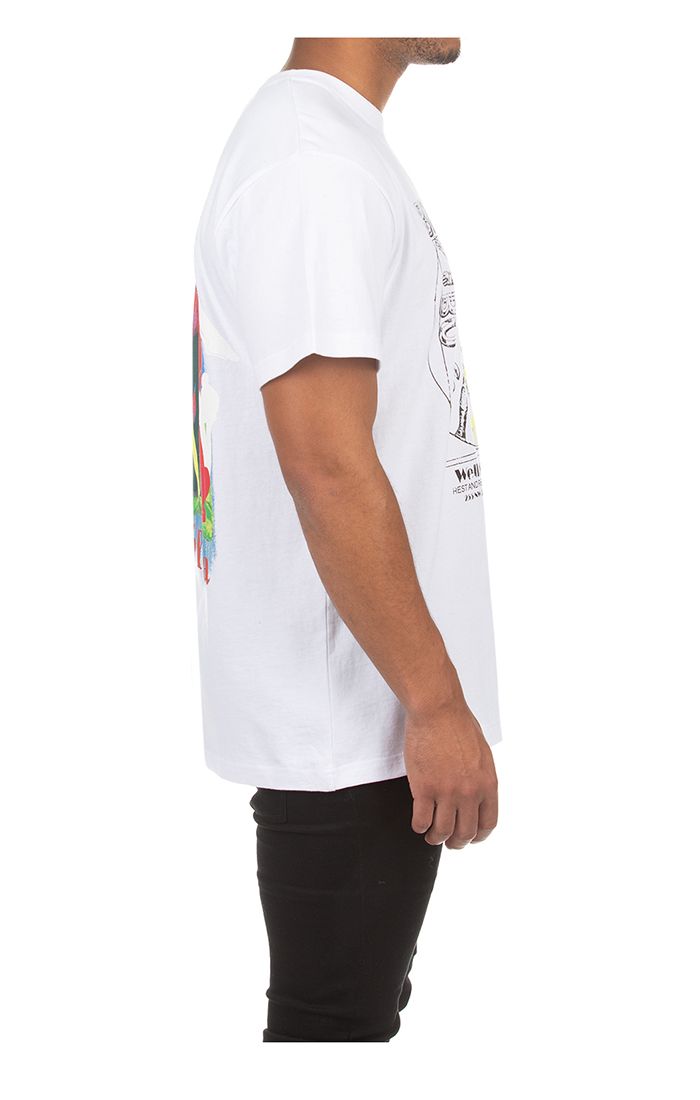 Billionaire Boys Club BB Wellness Tee in Bleach White – view 3 of 3
