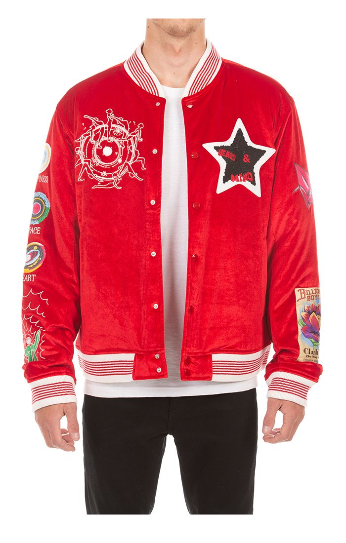 Billionaire Boys Club BB Stardust Jacket in Lollipop Red – view 1 of 4