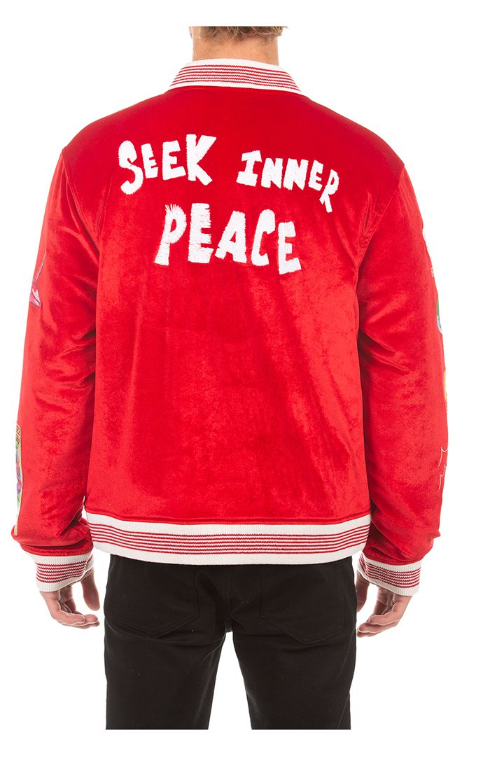 Billionaire Boys Club BB Stardust Jacket in Lollipop Red – view 2 of 4