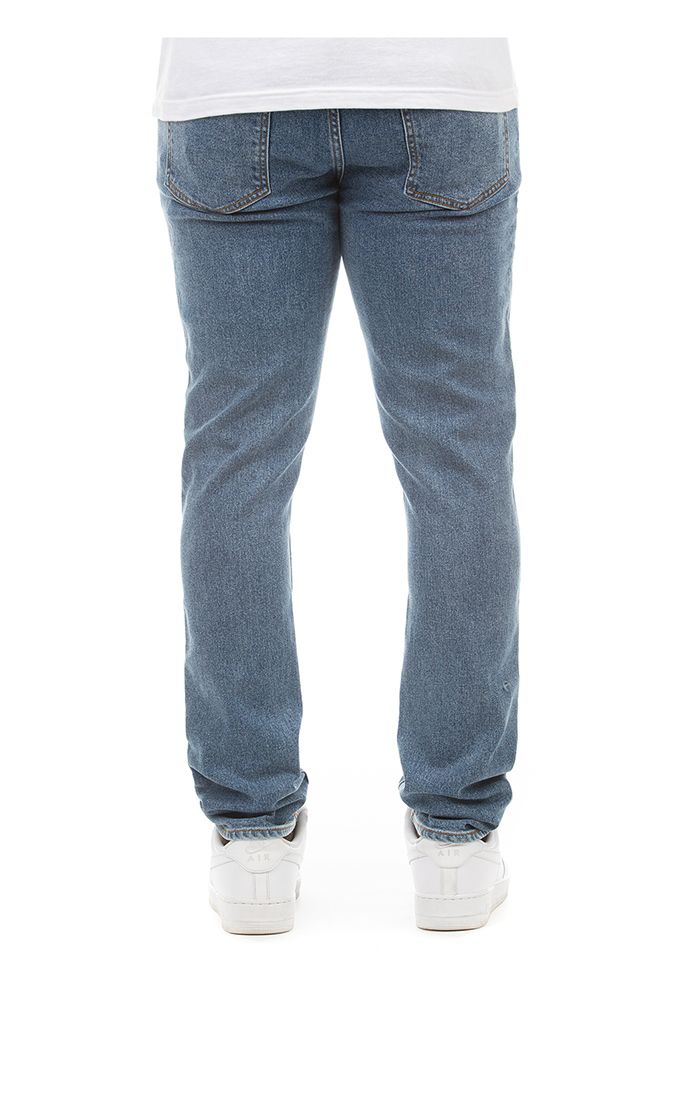Icecream Neon Lime Jean in medium blue wash – view 2 of 4