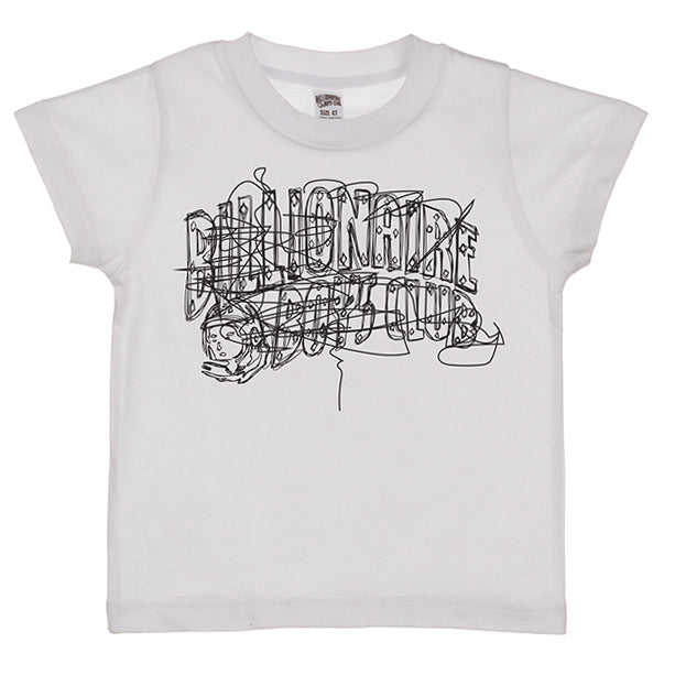 BB LINEWORK SS TEE - WHITE