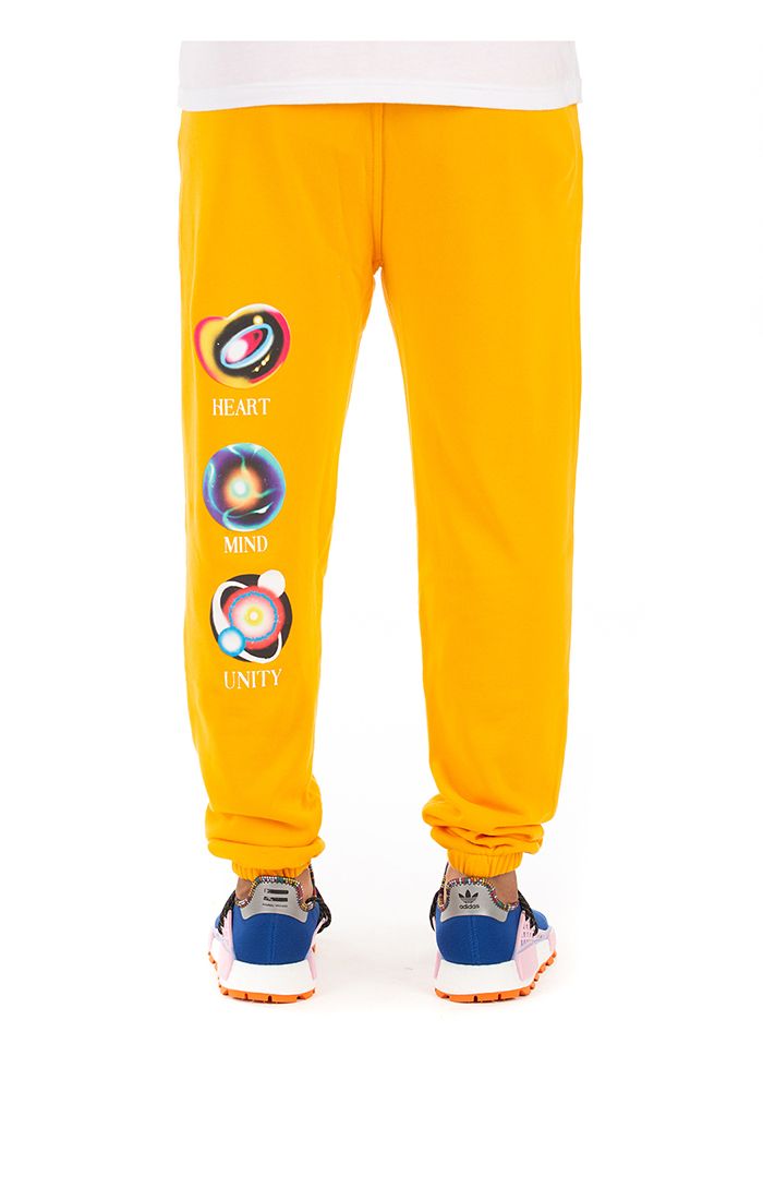 Billionaire Boys Club BB Equinox Sweatpants in Radiant Yellow – view 2 of 3