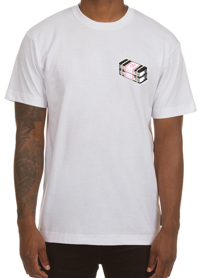 STACKS SS TEE - WHITE