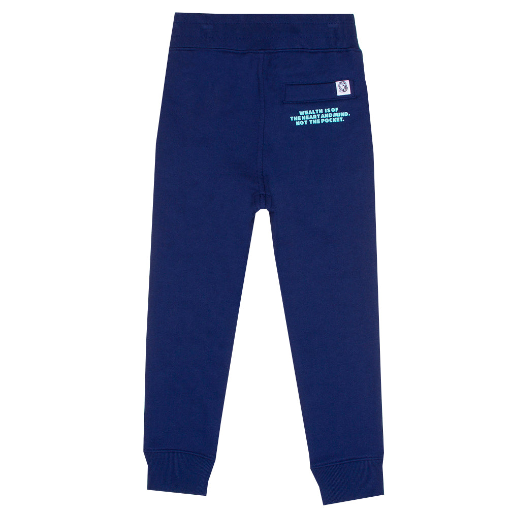 Billionaire Boys Club Kids BB Future Sweatpant in Blue Depths – view 2 of 2