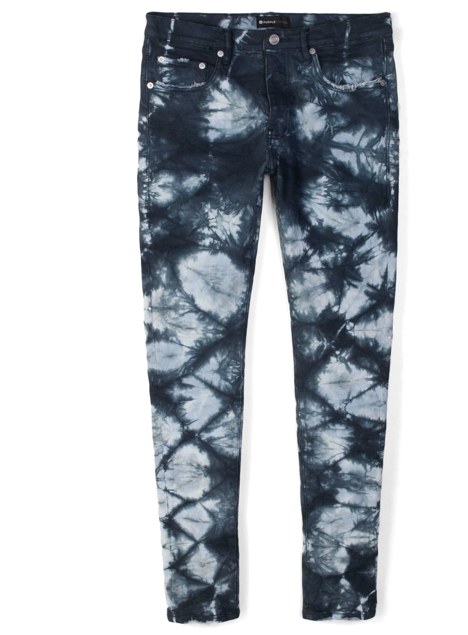 Purple Brand P001 Jeans - Indigo Lapis Marble – view 1 of 2