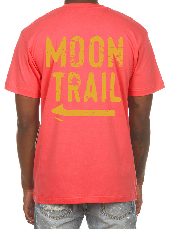 BB S'MORES SS TEE - HOT CORAL