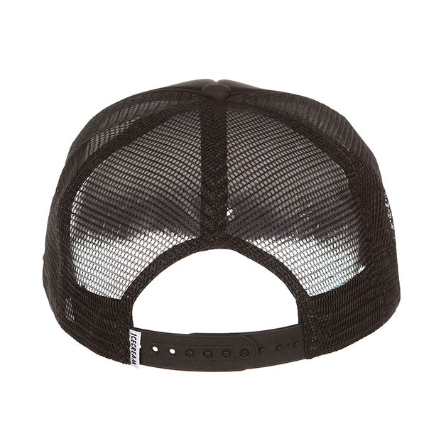 VISION TRUCKER HAT - BLACK