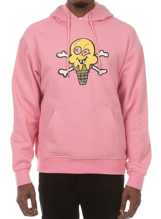 CONES HOODIE - SEA PINK