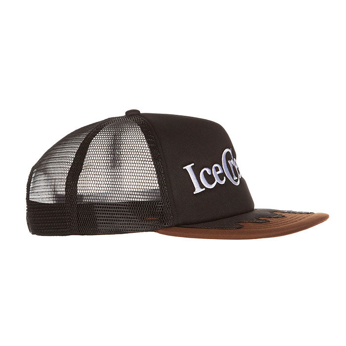 VISION TRUCKER HAT - BLACK