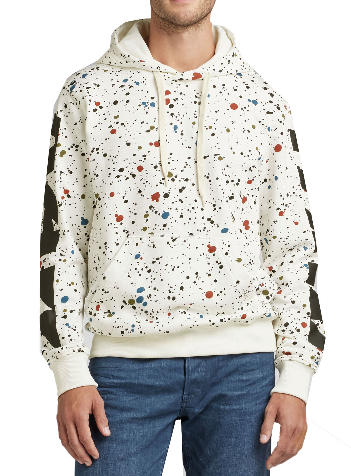 SPLATTER SLEEVE GR HDD SW - MILK SPLATTER