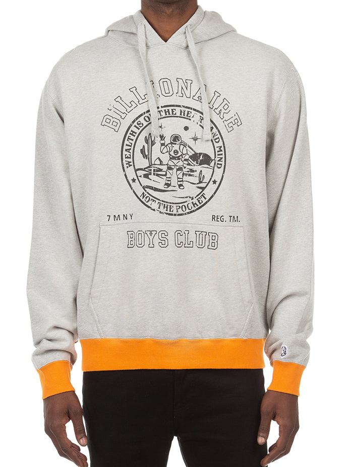 BB SEAL HOODIE - HEATHER GREY