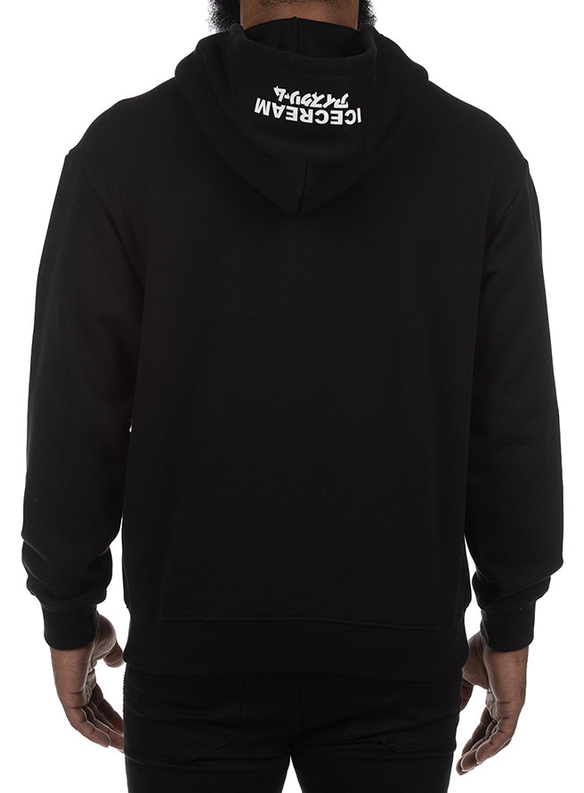 DIRTY DOG HOODIE - BLACK