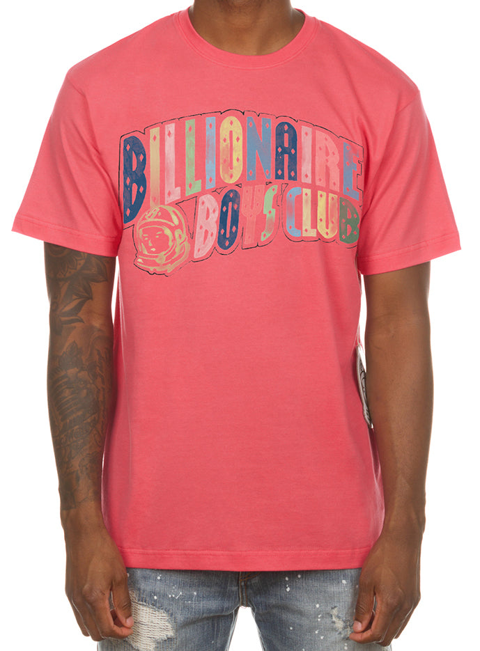 BB ARCH SS TEE - SUGAR CORAL