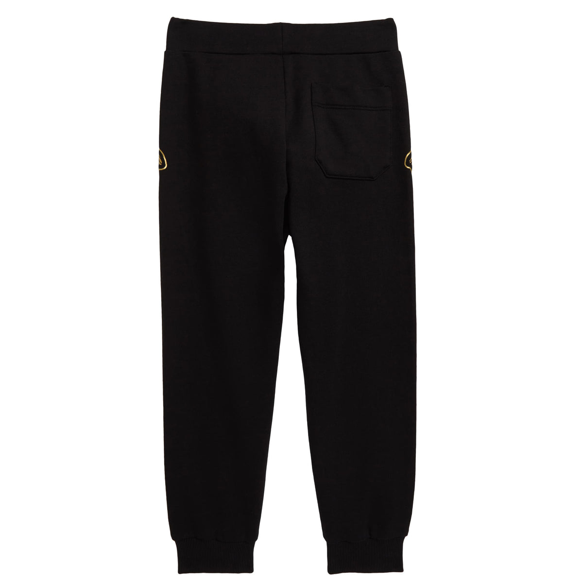 Boys Sweatpants with Medusa Logo-Black