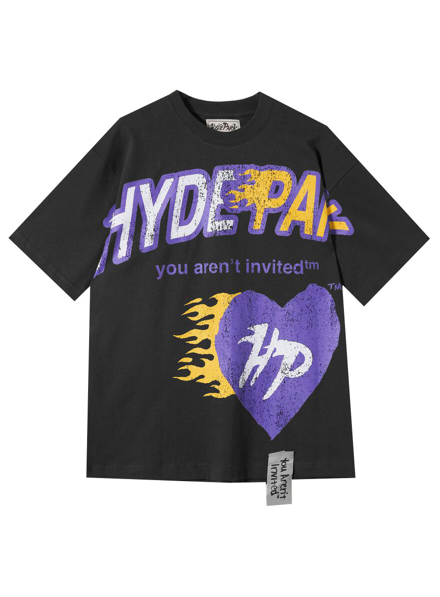 RACEWAY TEE - PURPLE