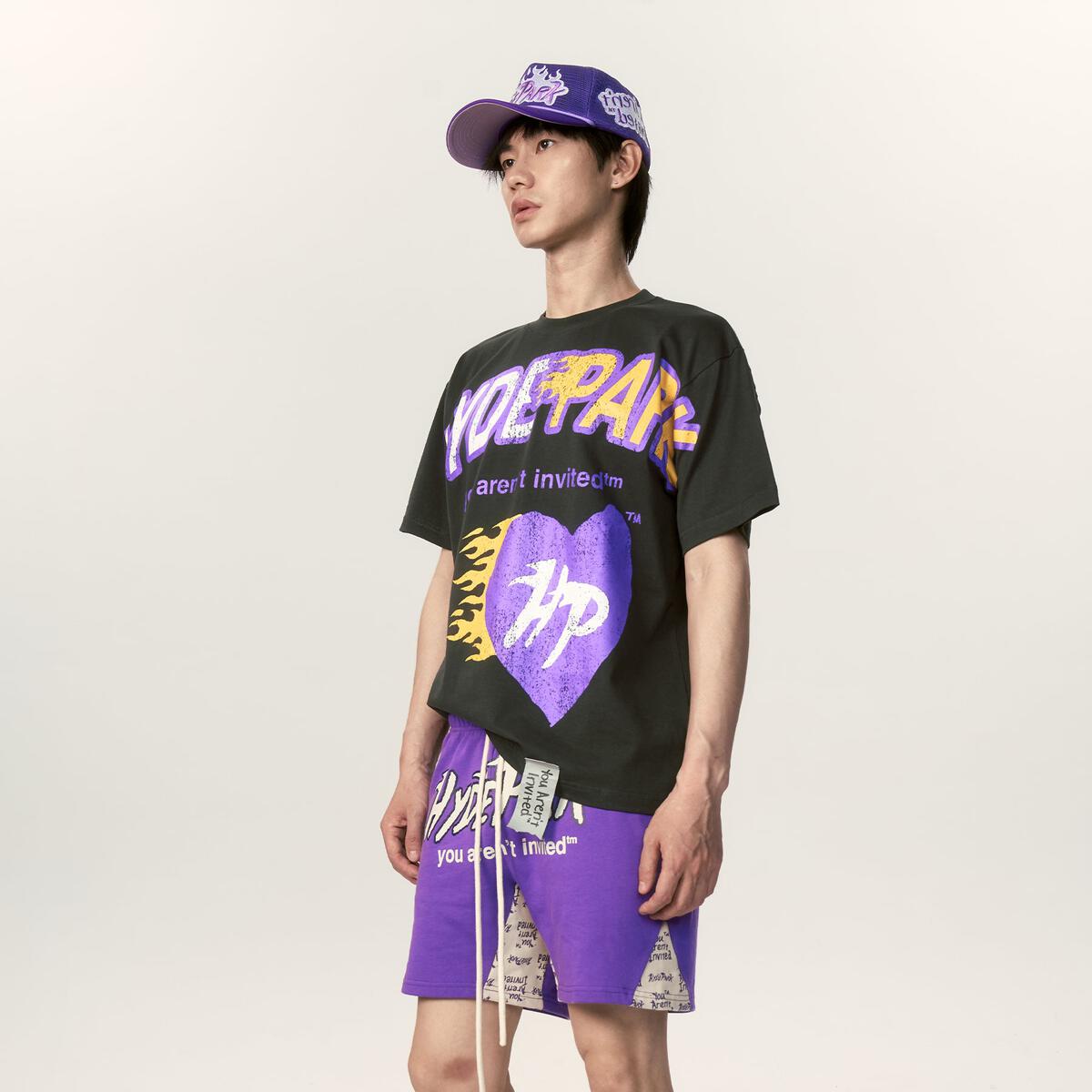 RACEWAY TEE - PURPLE