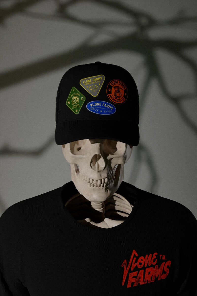 BADGE OF HONOR HAT - BLACK