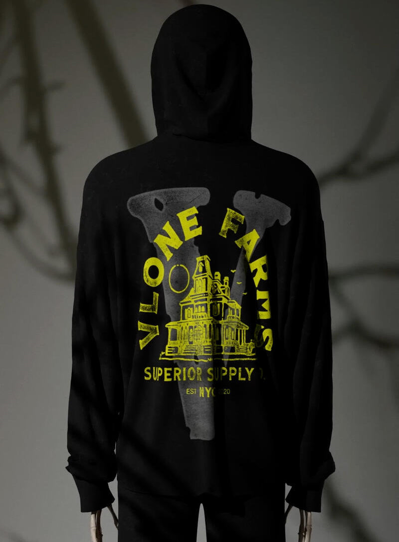 VF MANSION HOODIE - BLACK