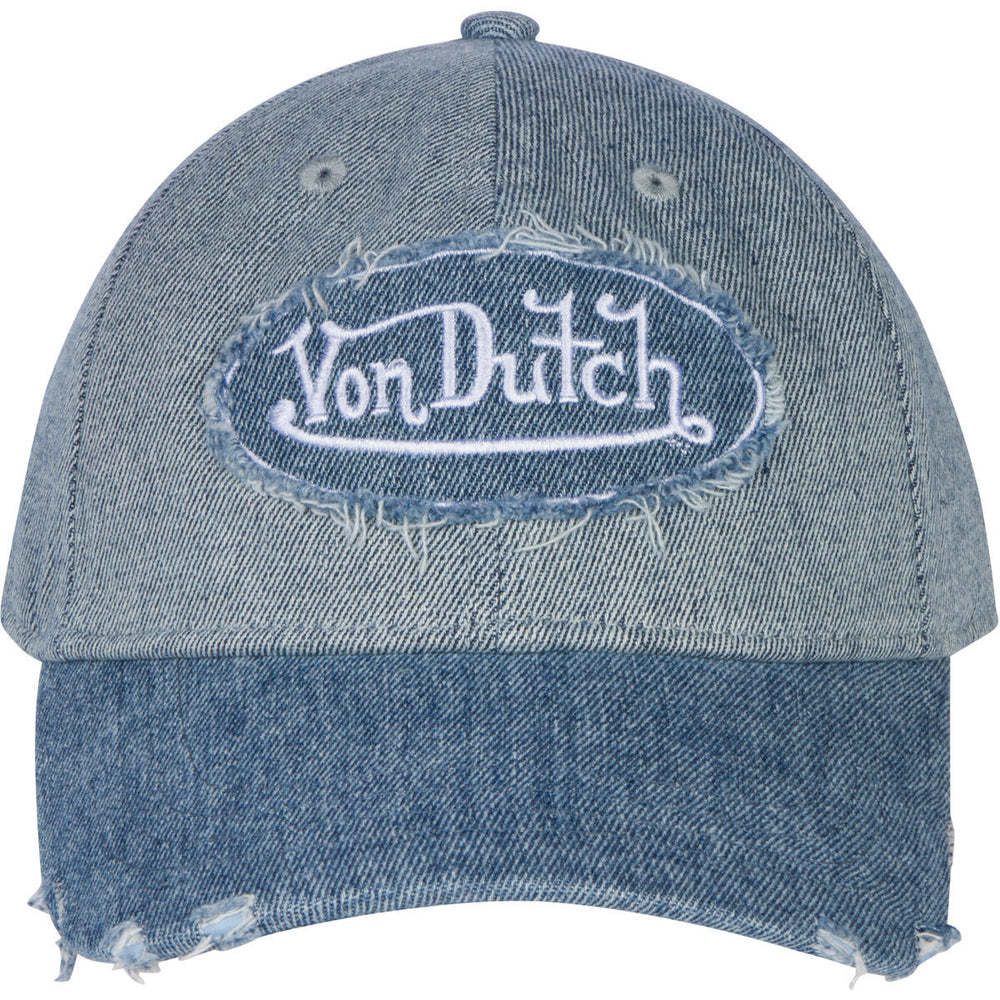 Von Dutch Denim Trucker Hat in denim blue – view 1 of 1